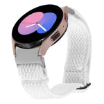 Wave Braided Nylon Watch Band, For Samsung Galaxy Watch6/6 Classic/5/5 Pro