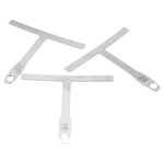 Règle en T pour guitare 9 en 1, mesure le rayon du manche et de la touche, le rayon des frettes et des cordes, pied à coulisse réglable, règle en T pour guitare 9 en 1