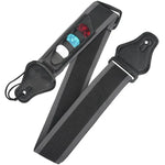 Sangle de guitare folk électro-acoustique avec 3 médiators, couleur aléatoire, sangle de guitare