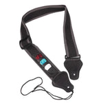 Sangle de guitare folk électro-acoustique avec 3 médiators, couleur aléatoire, sangle de guitare