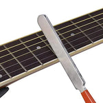 Règle de mesure pour manche de guitare, lime à aiguiser pour guitare, règle pour encoches de manche de guitare, tampon de polissage des frettes, règle de mesure pour manche de guitare