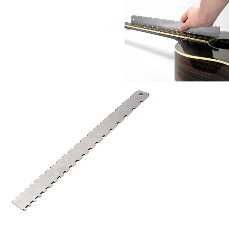 Outil de réparation pour manche de guitare, règle plate pour manche, règle de mesure de manche