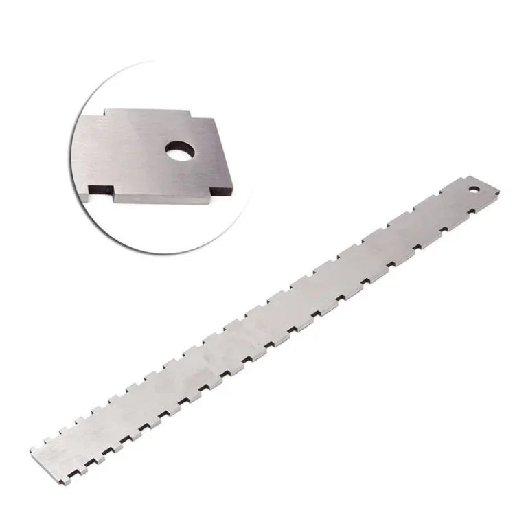 Outil de réparation pour manche de guitare, règle plate pour manche, règle de mesure de manche