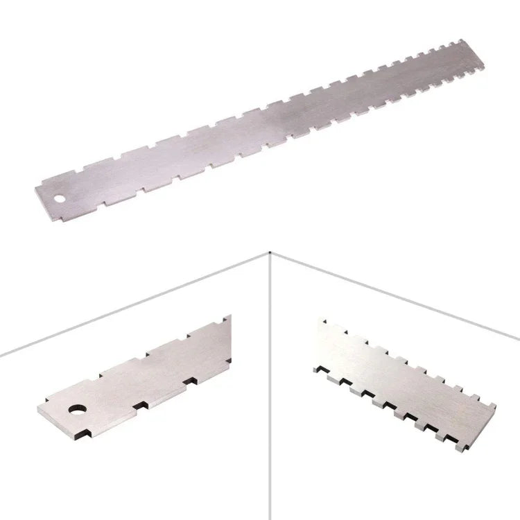 Outil de réparation pour manche de guitare, règle plate pour manche, règle de mesure de manche