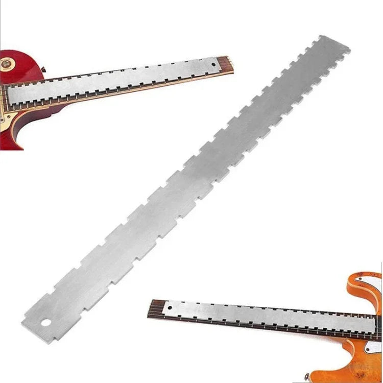 Outil de réparation pour manche de guitare, règle plate pour manche, règle de mesure de manche