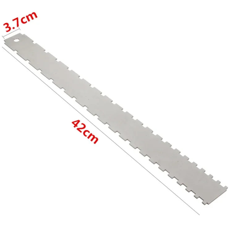 Outil de réparation pour manche de guitare, règle plate pour manche, règle de mesure de manche
