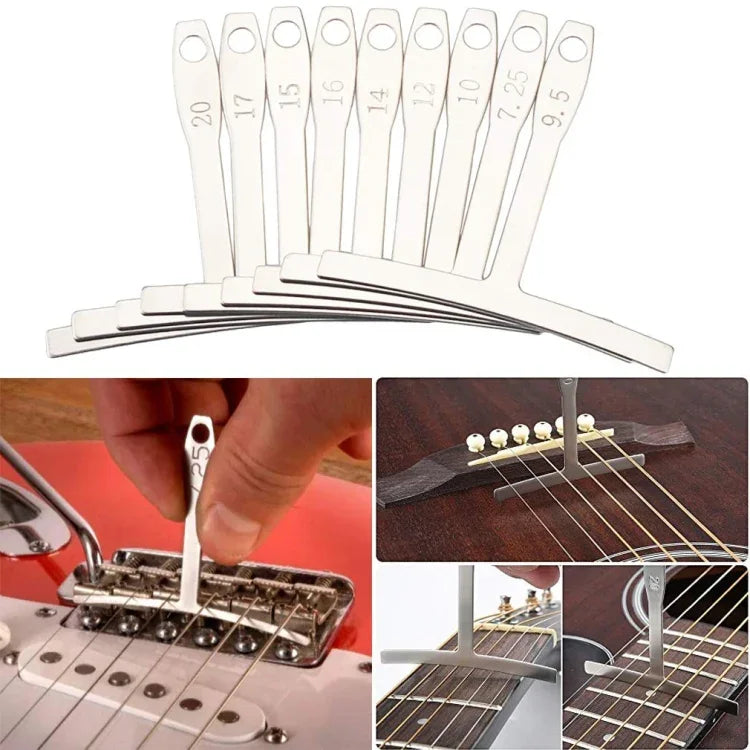 Kit d'outils 9 en 1 pour changer les cordes de guitare, outil 9 en 1 pour changer les cordes de guitare