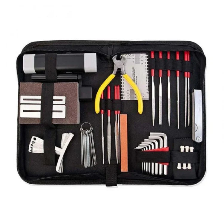 Ensemble d'outils multifonctionnels pour la réparation et l'entretien de guitares, outils de réparation de guitares