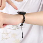 Bracelet chaîne métallique torsadée, pour Apple Watch SE 2023 44mm, pour Apple Watch SE 2023 40mm, pour Apple Watch Ultra 2 49mm, pour Apple Watch Series 9 45mm, pour Apple Watch Series 9 41mm, pour Apple Watch Ultra 49mm, pour Apple Watch Series 8 41mm