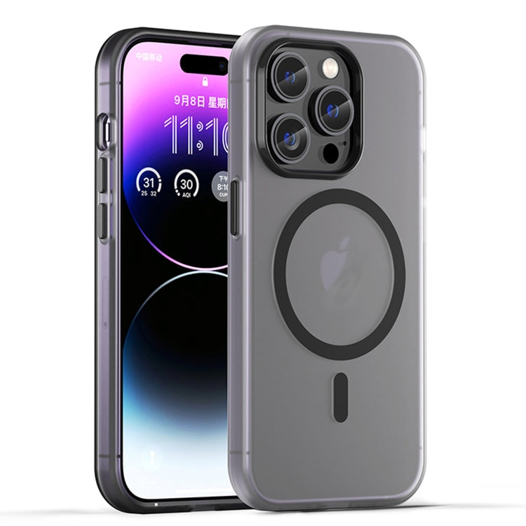 Coque de téléphone à couverture complète en TPU + PC translucide dépoli MagSafe, pour iPhone 16 Pro, pour iPhone 16 Plus, pour iPhone 16, pour iPhone 15 Pro Max, pour iPhone 15 Pro