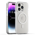 Coque de téléphone à couverture complète en TPU + PC translucide dépoli MagSafe, pour iPhone 16 Pro, pour iPhone 16 Plus, pour iPhone 16, pour iPhone 15 Pro Max, pour iPhone 15 Pro