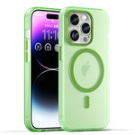 Coque de téléphone à couverture complète en TPU + PC translucide dépoli MagSafe, pour iPhone 16 Pro, pour iPhone 16 Plus, pour iPhone 16, pour iPhone 15 Pro Max, pour iPhone 15 Pro