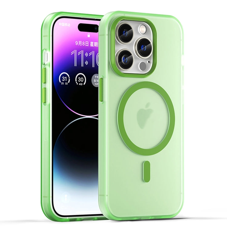 Coque de téléphone à couverture complète en TPU + PC translucide dépoli MagSafe, pour iPhone 16 Pro, pour iPhone 16 Plus, pour iPhone 16, pour iPhone 15 Pro Max, pour iPhone 15 Pro