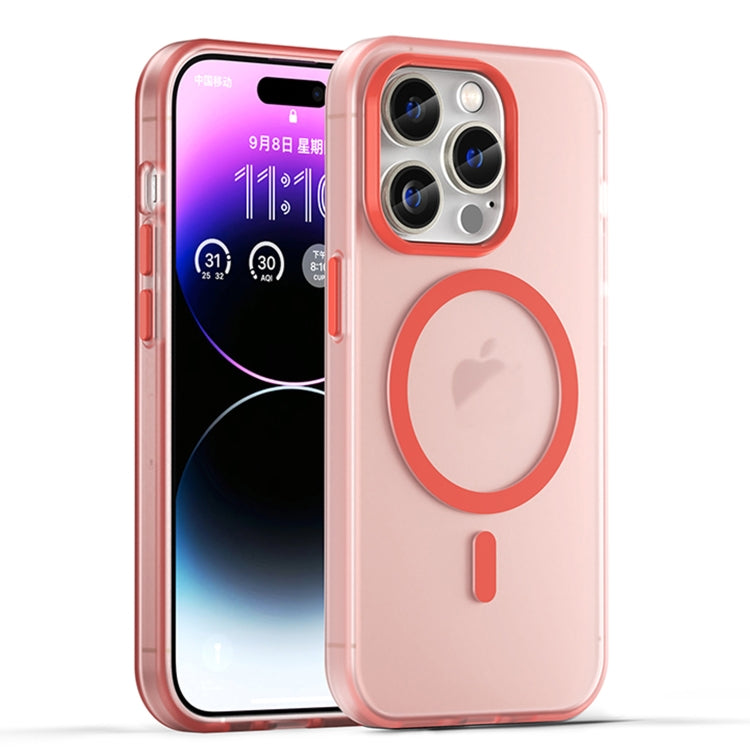 Coque de téléphone à couverture complète en TPU + PC translucide dépoli MagSafe, pour iPhone 16 Pro, pour iPhone 16 Plus, pour iPhone 16, pour iPhone 15 Pro Max, pour iPhone 15 Pro