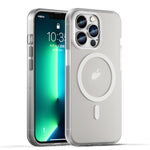 Coque de téléphone MagSafe givrée translucide en TPU + PC à couverture complète, pour iPhone 14 Pro Max, pour iPhone SE 2022 / 2020 / 8, pour iPhone 13 Pro Max, pour iPhone 13 Pro, pour iPhone 13