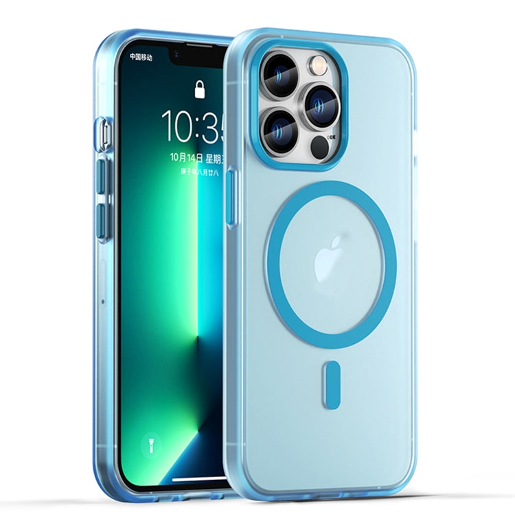 Coque de téléphone MagSafe givrée translucide en TPU + PC à couverture complète, pour iPhone 14 Pro Max, pour iPhone SE 2022 / 2020 / 8, pour iPhone 13 Pro Max, pour iPhone 13 Pro, pour iPhone 13
