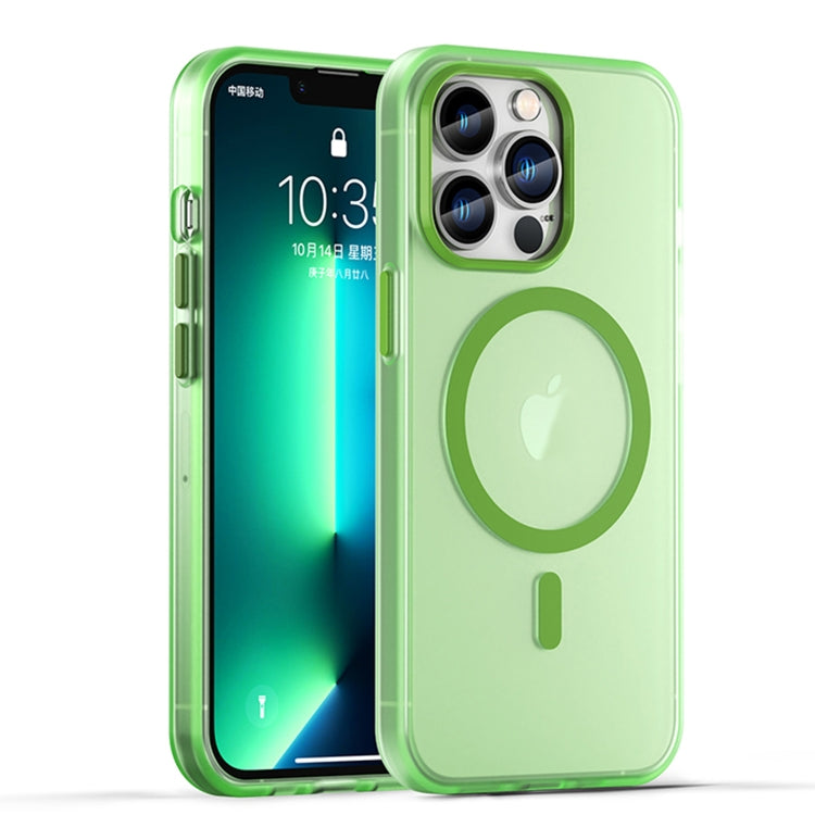 Coque de téléphone MagSafe givrée translucide en TPU + PC à couverture complète, pour iPhone 14 Pro Max, pour iPhone SE 2022 / 2020 / 8, pour iPhone 13 Pro Max, pour iPhone 13 Pro, pour iPhone 13