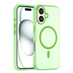 Coque de téléphone à couverture complète en TPU + PC translucide dépoli MagSafe, pour iPhone 16 Pro, pour iPhone 16 Plus, pour iPhone 16, pour iPhone 15 Pro Max, pour iPhone 15 Pro
