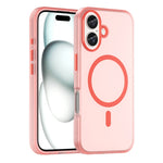 Coque de téléphone à couverture complète en TPU + PC translucide dépoli MagSafe, pour iPhone 16 Pro, pour iPhone 16 Plus, pour iPhone 16, pour iPhone 15 Pro Max, pour iPhone 15 Pro