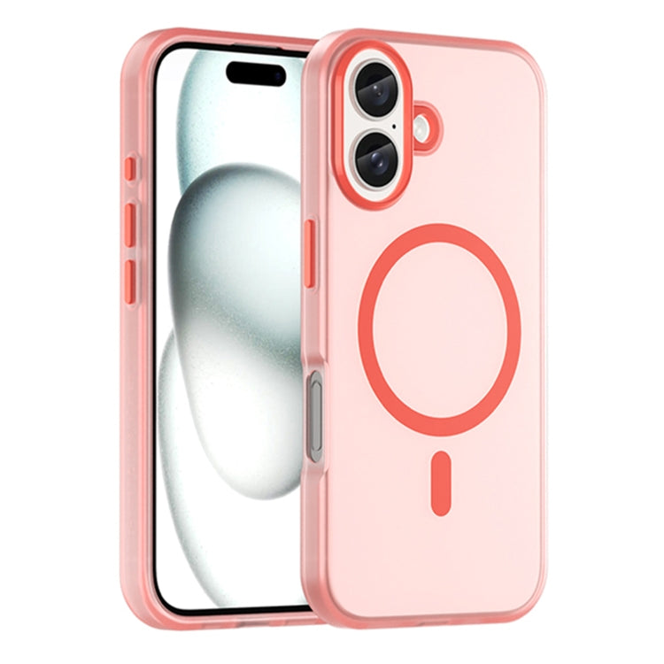 Coque de téléphone à couverture complète en TPU + PC translucide dépoli MagSafe, pour iPhone 16 Pro, pour iPhone 16 Plus, pour iPhone 16, pour iPhone 15 Pro Max, pour iPhone 15 Pro