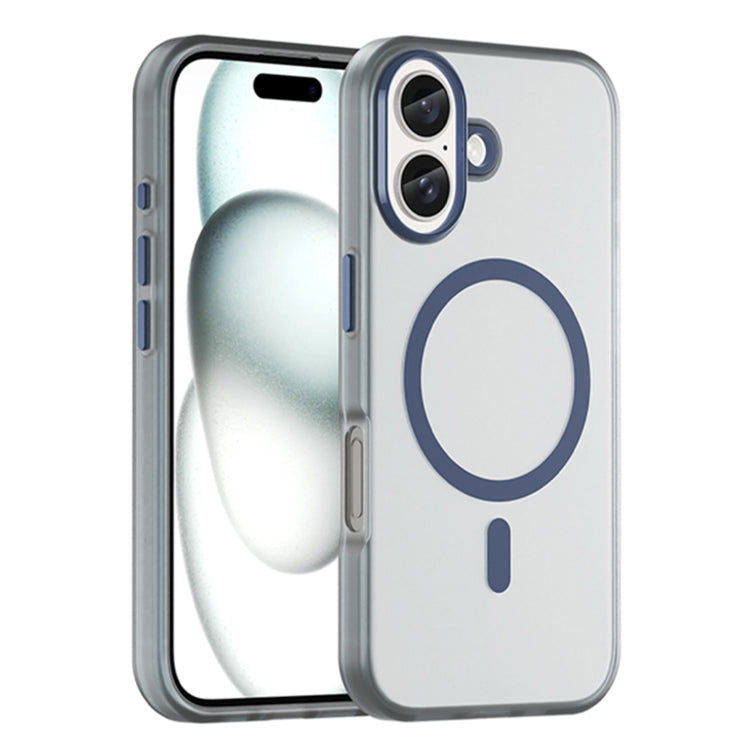 Coque de téléphone à couverture complète en TPU + PC translucide dépoli MagSafe, pour iPhone 16 Pro, pour iPhone 16 Plus, pour iPhone 16, pour iPhone 15 Pro Max, pour iPhone 15 Pro