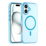 Coque de téléphone à couverture complète en TPU + PC translucide dépoli MagSafe, pour iPhone 16 Pro, pour iPhone 16 Plus, pour iPhone 16, pour iPhone 15 Pro Max, pour iPhone 15 Pro
