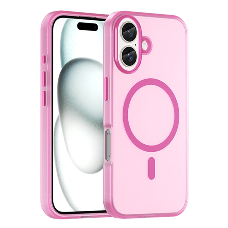 Coque de téléphone à couverture complète en TPU + PC translucide dépoli MagSafe, pour iPhone 16 Pro, pour iPhone 16 Plus, pour iPhone 16, pour iPhone 15 Pro Max, pour iPhone 15 Pro
