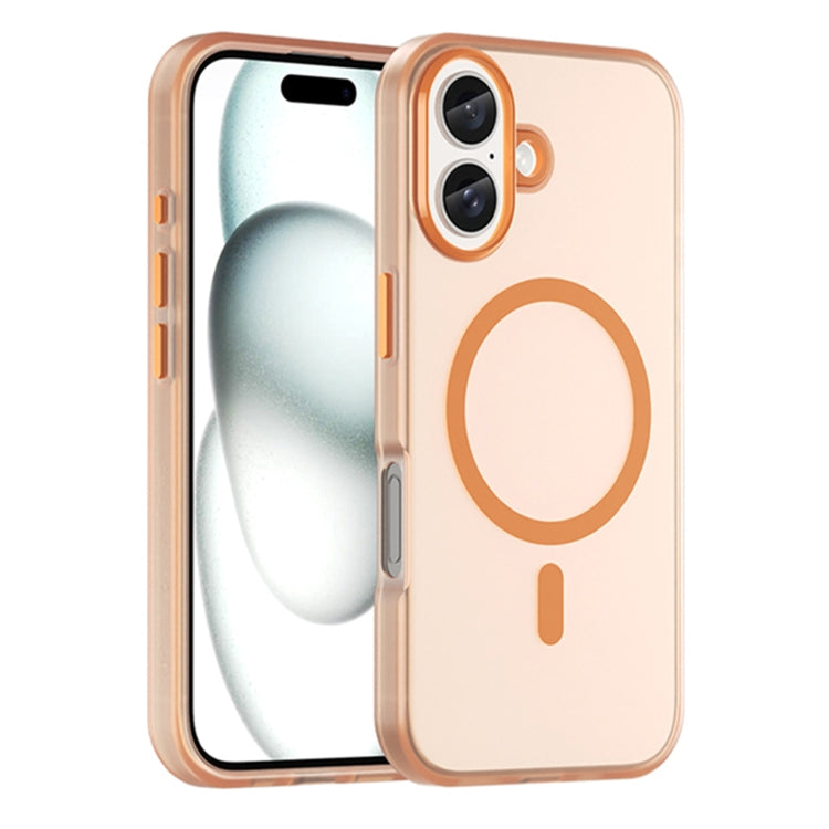 Coque de téléphone à couverture complète en TPU + PC translucide dépoli MagSafe, pour iPhone 16 Pro, pour iPhone 16 Plus, pour iPhone 16, pour iPhone 15 Pro Max, pour iPhone 15 Pro