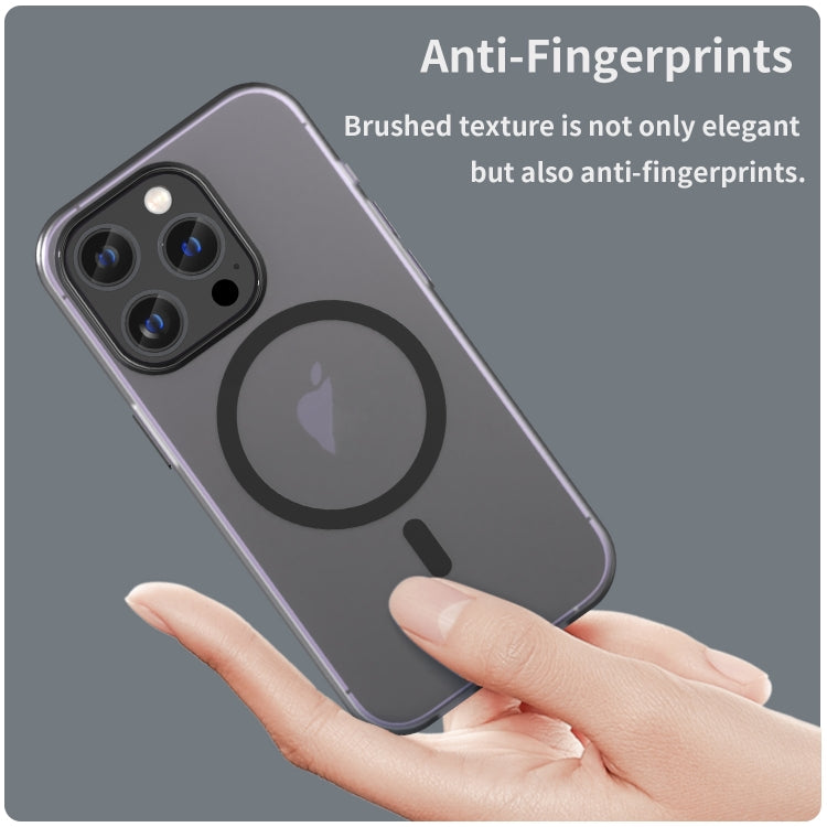 Coque de téléphone à couverture complète en TPU + PC translucide dépoli MagSafe, pour iPhone 16 Pro, pour iPhone 16 Plus, pour iPhone 16, pour iPhone 15 Pro Max, pour iPhone 15 Pro