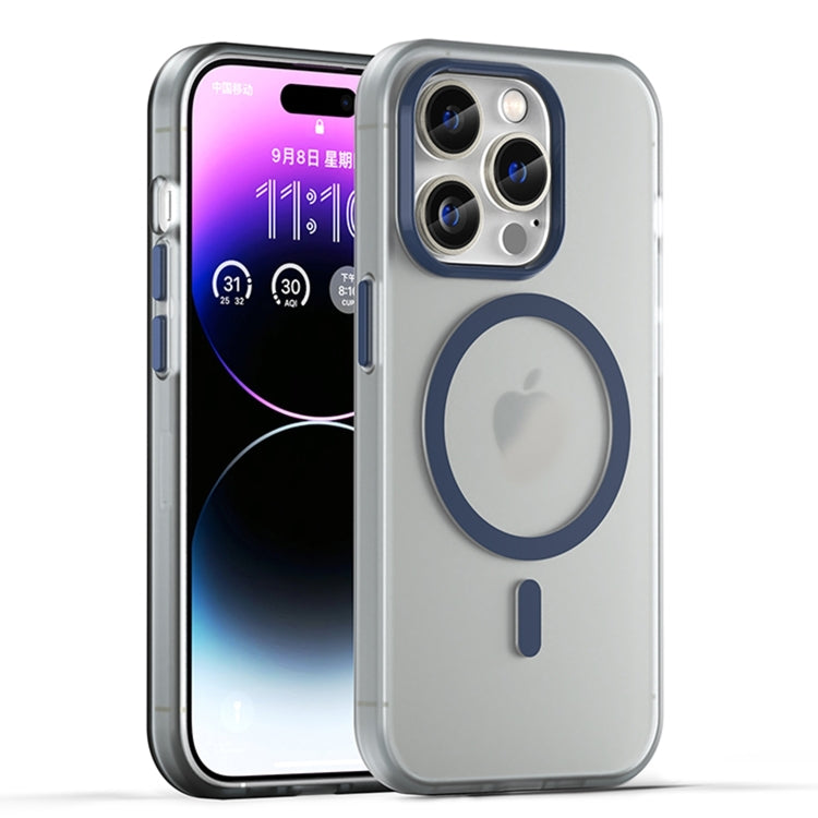 Coque de téléphone à couverture complète en TPU + PC translucide dépoli MagSafe, pour iPhone 16 Pro, pour iPhone 16 Plus, pour iPhone 16, pour iPhone 15 Pro Max, pour iPhone 15 Pro