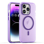 Coque de téléphone à couverture complète en TPU + PC translucide dépoli MagSafe, pour iPhone 16 Pro, pour iPhone 16 Plus, pour iPhone 16, pour iPhone 15 Pro Max, pour iPhone 15 Pro