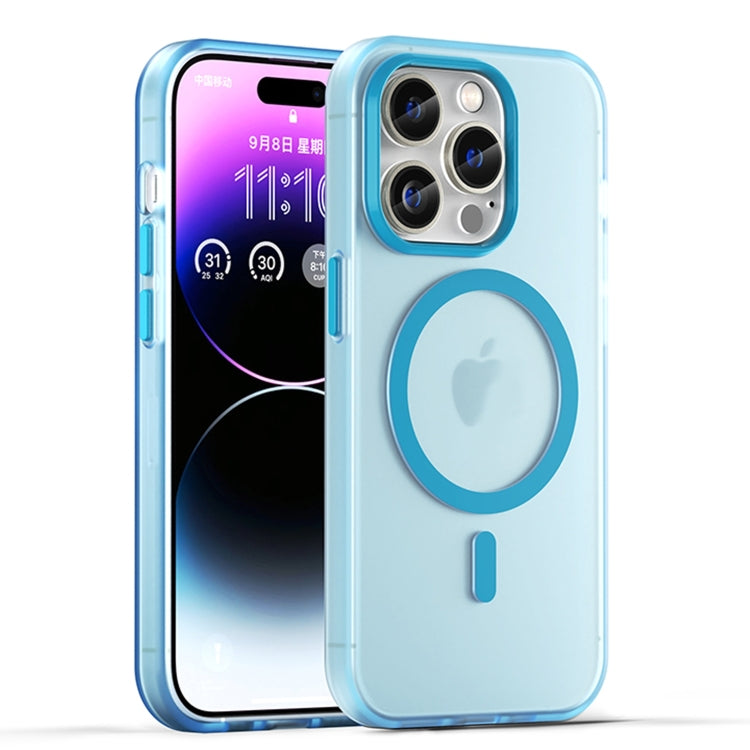 Coque de téléphone à couverture complète en TPU + PC translucide dépoli MagSafe, pour iPhone 16 Pro, pour iPhone 16 Plus, pour iPhone 16, pour iPhone 15 Pro Max, pour iPhone 15 Pro