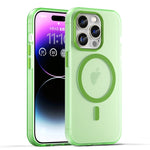 Coque de téléphone à couverture complète en TPU + PC translucide dépoli MagSafe, pour iPhone 16 Pro, pour iPhone 16 Plus, pour iPhone 16, pour iPhone 15 Pro Max, pour iPhone 15 Pro