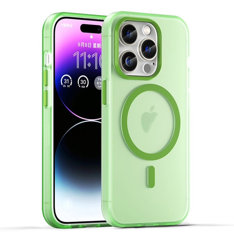 Coque de téléphone à couverture complète en TPU + PC translucide dépoli MagSafe, pour iPhone 16 Pro, pour iPhone 16 Plus, pour iPhone 16, pour iPhone 15 Pro Max, pour iPhone 15 Pro