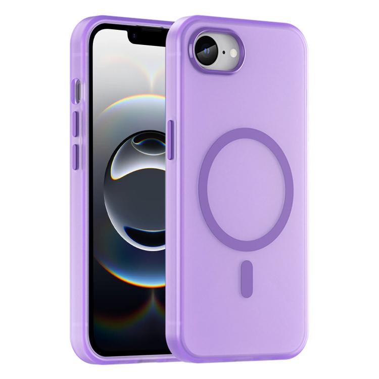 Coque de téléphone MagSafe Givré Translucide en TPU + PC à Couverture Complète, Pour iPhone 17e / 16e, Pour iPhone 17 Pro Max, Pour iPhone 17 Pro, Pour iPhone 17, Pour iPhone Air, Pour iPhone 16 Pro Max