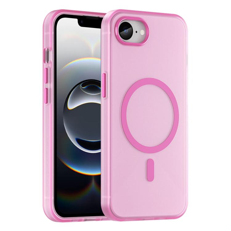 Coque de téléphone MagSafe Givré Translucide en TPU + PC à Couverture Complète, Pour iPhone 17e / 16e, Pour iPhone 17 Pro Max, Pour iPhone 17 Pro, Pour iPhone 17, Pour iPhone Air, Pour iPhone 16 Pro Max