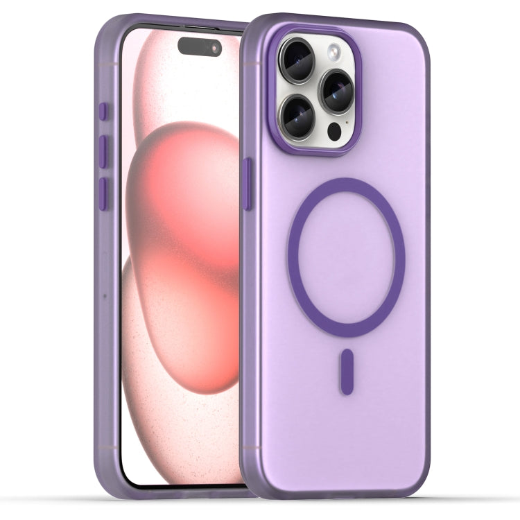 Coque de téléphone à couverture complète en TPU + PC translucide dépoli MagSafe, pour iPhone 16 Pro, pour iPhone 16 Plus, pour iPhone 16, pour iPhone 15 Pro Max, pour iPhone 15 Pro