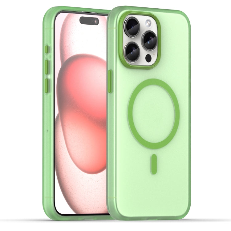 Coque de téléphone à couverture complète en TPU + PC translucide dépoli MagSafe, pour iPhone 16 Pro, pour iPhone 16 Plus, pour iPhone 16, pour iPhone 15 Pro Max, pour iPhone 15 Pro