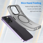 Coque de téléphone MagSafe givrée translucide en TPU + PC à couverture complète, pour iPhone 14 Pro Max, pour iPhone SE 2022 / 2020 / 8, pour iPhone 13 Pro Max, pour iPhone 13 Pro, pour iPhone 13