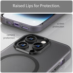 Coque de téléphone MagSafe givrée translucide en TPU + PC à couverture complète, pour iPhone 14 Pro Max, pour iPhone SE 2022 / 2020 / 8, pour iPhone 13 Pro Max, pour iPhone 13 Pro, pour iPhone 13