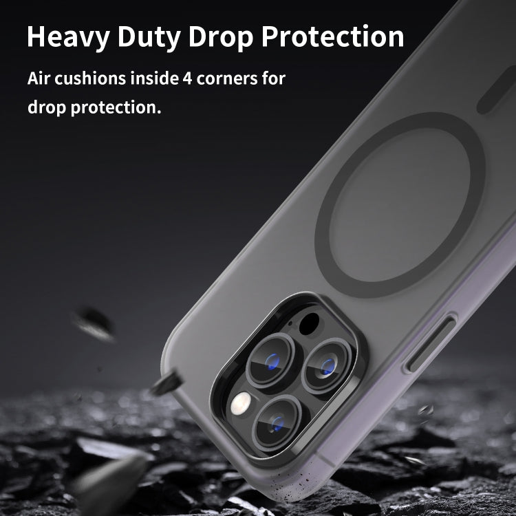 Coque de téléphone MagSafe givrée translucide en TPU + PC à couverture complète, pour iPhone 14 Pro Max, pour iPhone SE 2022 / 2020 / 8, pour iPhone 13 Pro Max, pour iPhone 13 Pro, pour iPhone 13