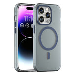 Coque de téléphone MagSafe givrée translucide en TPU + PC à couverture complète, pour iPhone 14 Pro Max, pour iPhone SE 2022 / 2020 / 8, pour iPhone 13 Pro Max, pour iPhone 13 Pro, pour iPhone 13