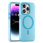 Coque de téléphone MagSafe givrée translucide en TPU + PC à couverture complète, pour iPhone 14 Pro Max, pour iPhone SE 2022 / 2020 / 8, pour iPhone 13 Pro Max, pour iPhone 13 Pro, pour iPhone 13