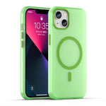 Coque de téléphone MagSafe givrée translucide en TPU + PC à couverture complète, pour iPhone 14 Pro Max, pour iPhone SE 2022 / 2020 / 8, pour iPhone 13 Pro Max, pour iPhone 13 Pro, pour iPhone 13