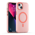 Coque de téléphone MagSafe givrée translucide en TPU + PC à couverture complète, pour iPhone 14 Pro Max, pour iPhone SE 2022 / 2020 / 8, pour iPhone 13 Pro Max, pour iPhone 13 Pro, pour iPhone 13