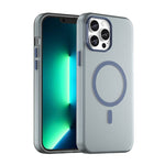Coque de téléphone à couverture complète en TPU dépoli translucide MagSafe + PC, Pour iPhone 12, Pour iPhone 12 Pro Max, Pour iPhone 12 Pro, Pour iPhone 11 Pro Max, Pour iPhone 11