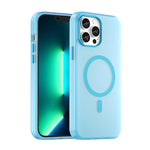 Coque de téléphone à couverture complète en TPU dépoli translucide MagSafe + PC, Pour iPhone 12, Pour iPhone 12 Pro Max, Pour iPhone 12 Pro, Pour iPhone 11 Pro Max, Pour iPhone 11
