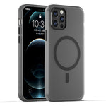 Coque de téléphone à couverture complète en TPU dépoli translucide MagSafe + PC, Pour iPhone 12, Pour iPhone 12 Pro Max, Pour iPhone 12 Pro, Pour iPhone 11 Pro Max, Pour iPhone 11