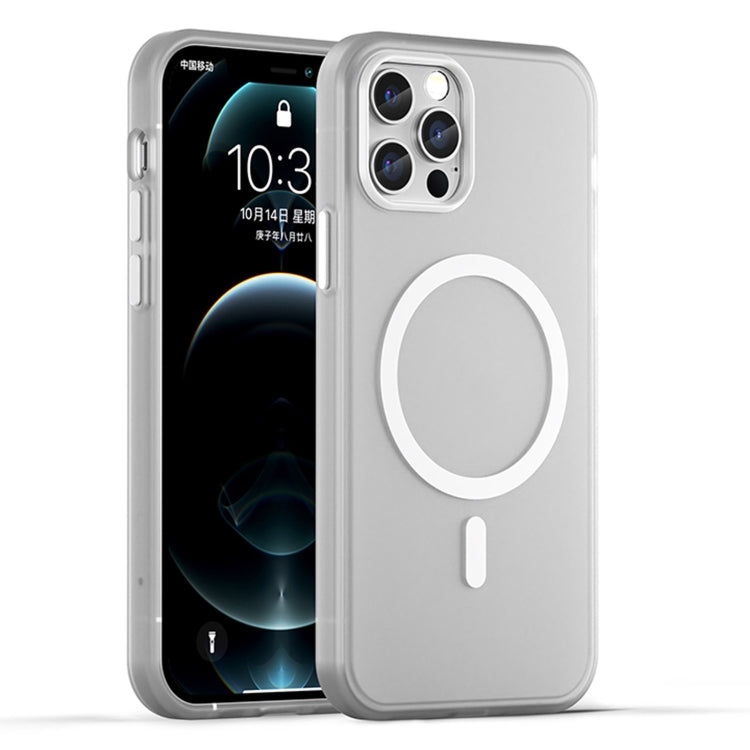 Coque de téléphone à couverture complète en TPU dépoli translucide MagSafe + PC, Pour iPhone 12, Pour iPhone 12 Pro Max, Pour iPhone 12 Pro, Pour iPhone 11 Pro Max, Pour iPhone 11