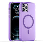 Coque de téléphone à couverture complète en TPU dépoli translucide MagSafe + PC, Pour iPhone 12, Pour iPhone 12 Pro Max, Pour iPhone 12 Pro, Pour iPhone 11 Pro Max, Pour iPhone 11